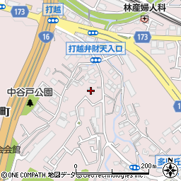 東京都八王子市打越町1106周辺の地図