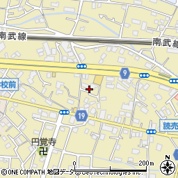 東京都稲城市矢野口826-3周辺の地図