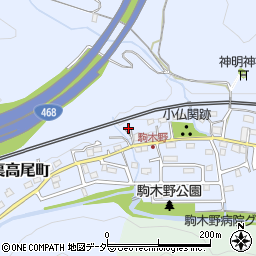 東京都八王子市裏高尾町425周辺の地図