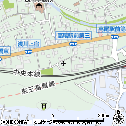 東京都八王子市高尾町1542周辺の地図