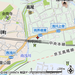 東京都八王子市高尾町1505周辺の地図