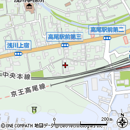 東京都八王子市高尾町1546周辺の地図