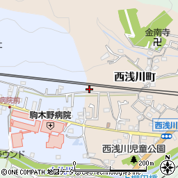東京都八王子市西浅川町160周辺の地図