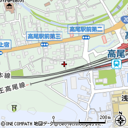 東京都八王子市高尾町1556周辺の地図