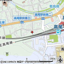 東京都八王子市高尾町1556周辺の地図