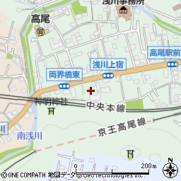 東京都八王子市高尾町1521周辺の地図