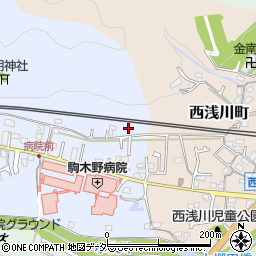 東京都八王子市裏高尾町166周辺の地図
