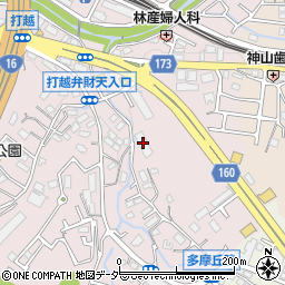 東京都八王子市打越町660周辺の地図