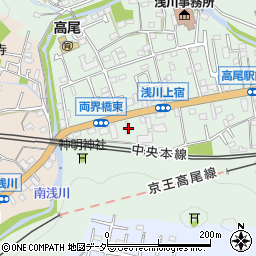 東京都八王子市高尾町1513周辺の地図