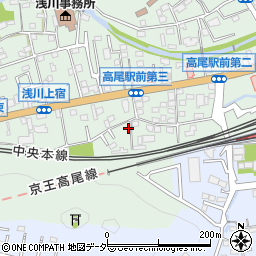 東京都八王子市高尾町1545周辺の地図