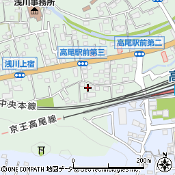 東京都八王子市高尾町1550周辺の地図