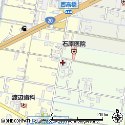 山梨県甲府市七沢町174-10周辺の地図