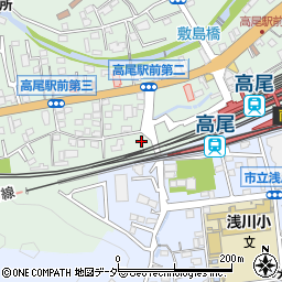 東京都八王子市高尾町1568周辺の地図