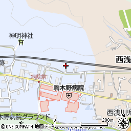東京都八王子市裏高尾町170-5周辺の地図