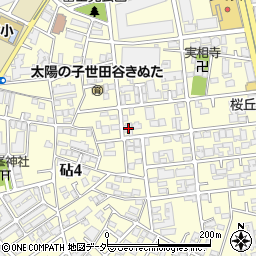 東京都世田谷区砧2丁目6-10周辺の地図