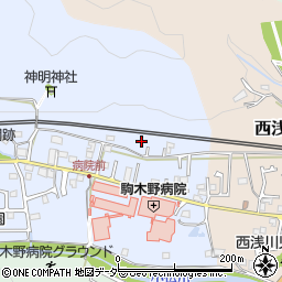 東京都八王子市裏高尾町173周辺の地図