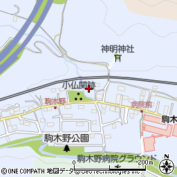 東京都八王子市裏高尾町243-1周辺の地図