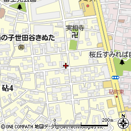 東京都世田谷区砧2丁目6-1周辺の地図