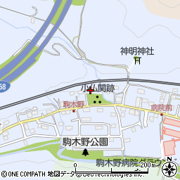 東京都八王子市裏高尾町417周辺の地図