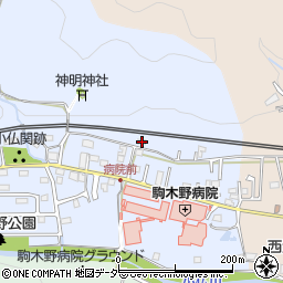 東京都八王子市裏高尾町186-2周辺の地図