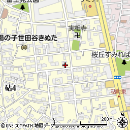 東京都世田谷区砧2丁目6-2周辺の地図