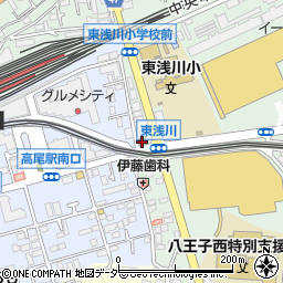 明光義塾高尾教室周辺の地図