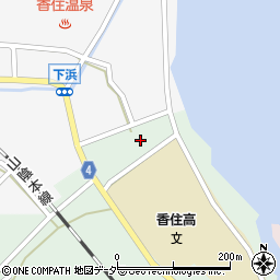 兵庫県美方郡香美町香住区矢田59周辺の地図