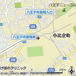 東京都八王子市小比企町1667周辺の地図