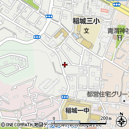 山崎通り周辺の地図
