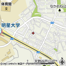 帝京大学空手道部合宿所周辺の地図