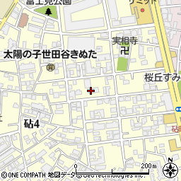 東京都世田谷区砧2丁目6-5周辺の地図