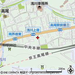 東京都八王子市高尾町1529周辺の地図