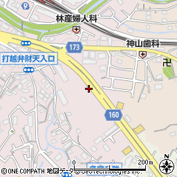 東京都八王子市打越町661周辺の地図