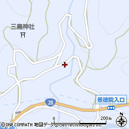 山梨県甲州市大和町初鹿野1416周辺の地図