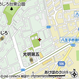 東京都八王子市山田町周辺の地図