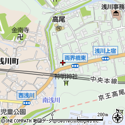 東京都八王子市高尾町1754周辺の地図