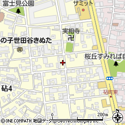 東京都世田谷区砧2丁目6-23周辺の地図
