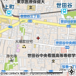 株式会社クラシアン　世田谷営業所周辺の地図