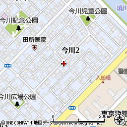 千葉県浦安市今川2丁目周辺の地図