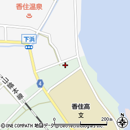 兵庫県美方郡香美町香住区矢田61周辺の地図