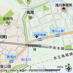 東京都八王子市高尾町1752周辺の地図