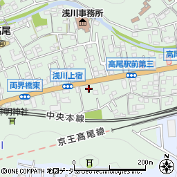 東京都八王子市高尾町1534周辺の地図