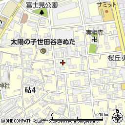 東京都世田谷区砧2丁目6-14周辺の地図
