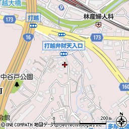 東京都八王子市打越町1167周辺の地図