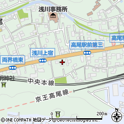 東京都八王子市高尾町1535周辺の地図