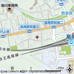 東京都八王子市高尾町1558周辺の地図