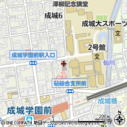 成城アルテンハイム周辺の地図