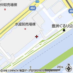 東京都江東区豊洲6丁目6周辺の地図