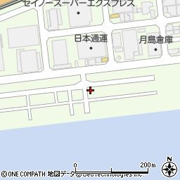 東京都江東区辰巳3丁目周辺の地図