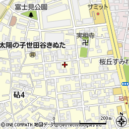 東京都世田谷区砧2丁目6-18周辺の地図
